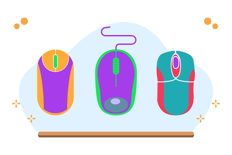Vector mouse vector illustration