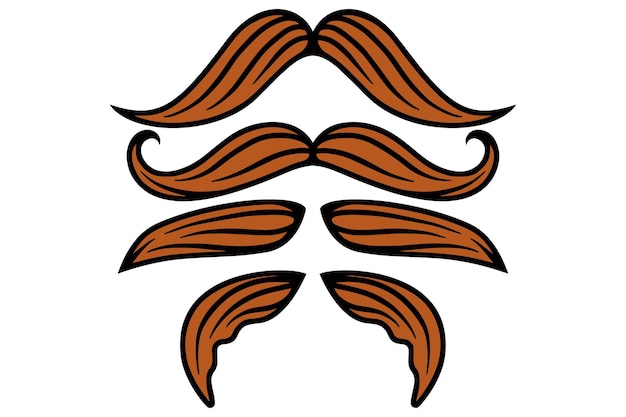 Moustache Day Icon 14