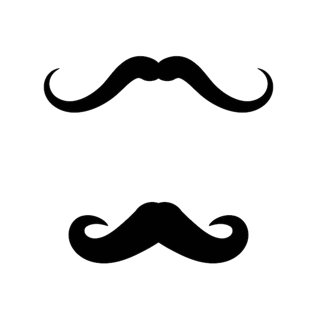 Moustache icon illustration design