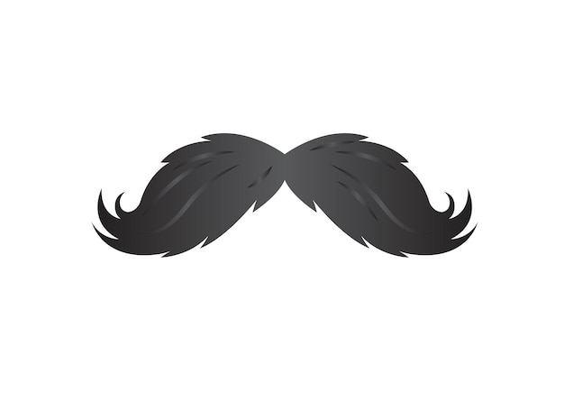 Vector moustache vector icon