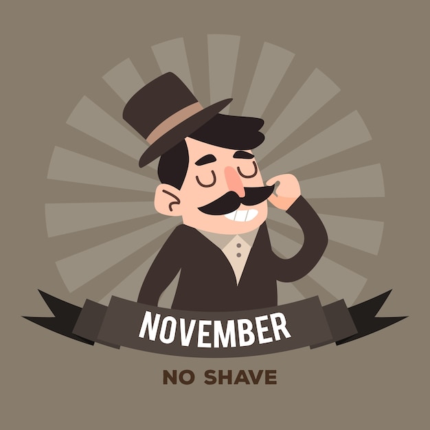 Sfondo di movember