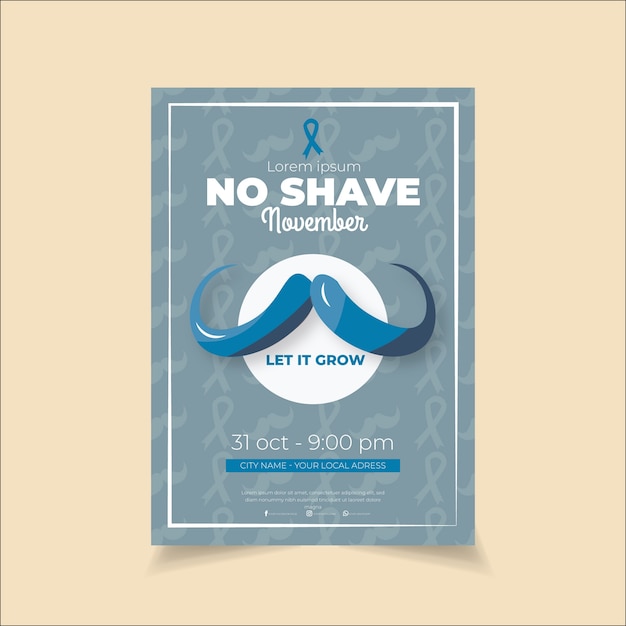 Poster di movember