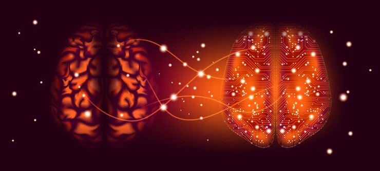 Vector movement of neural information particles in cyber mind