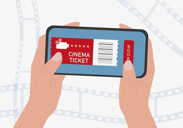 Movie tickets in phone