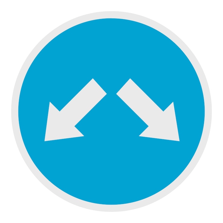 Vector moving in arrow icon flat illustration of moving in arrow vector icon for web
