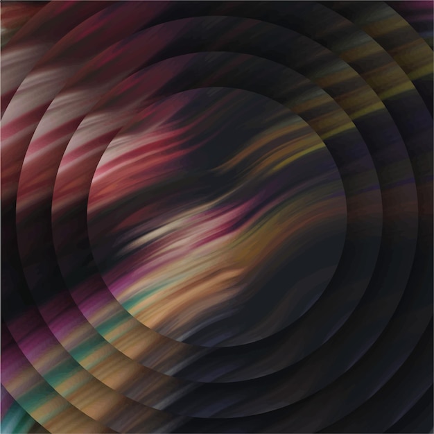 Vector moving colorful lines of abstract background