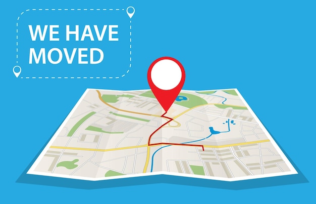 moving concept changing address