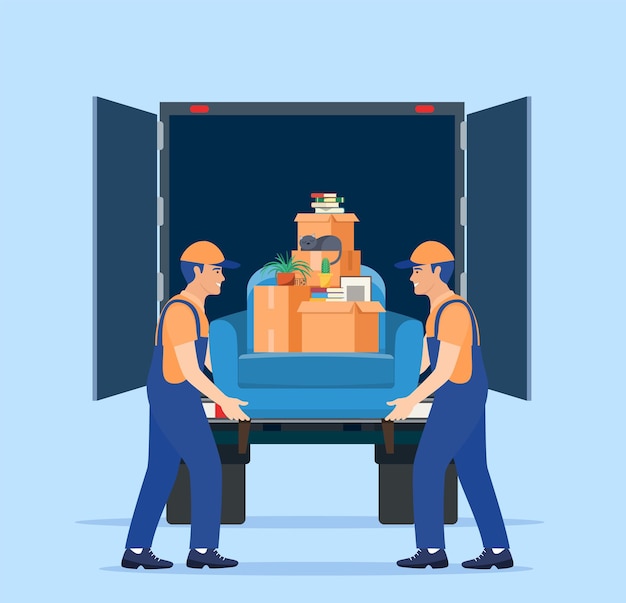 Moving service and delivery company