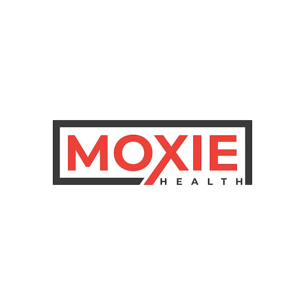 Moxie Health logo design