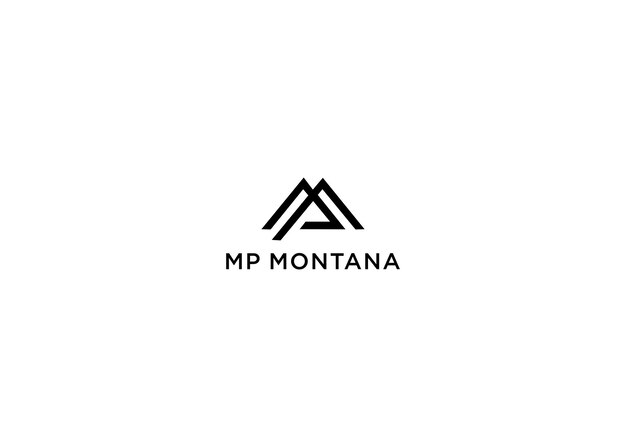 mp montana logo ontwerp vectorillustratie