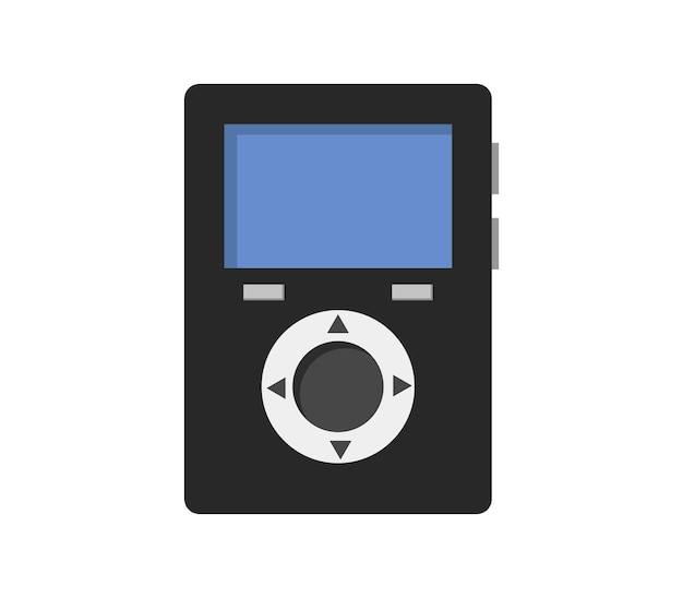 Mp3 player illustrated