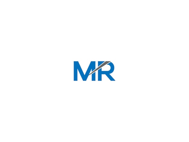 Vector mr logo design