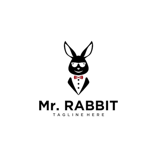 Мистер Кролик Дизайн логотипа