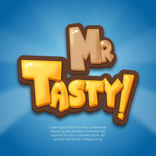 MR Tasty-logo ontwerp