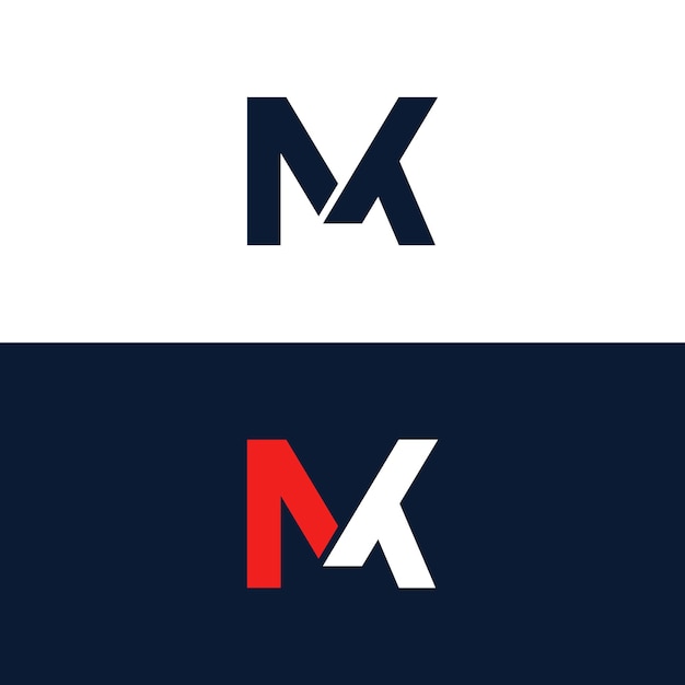mt logo design template vector graphic branding element