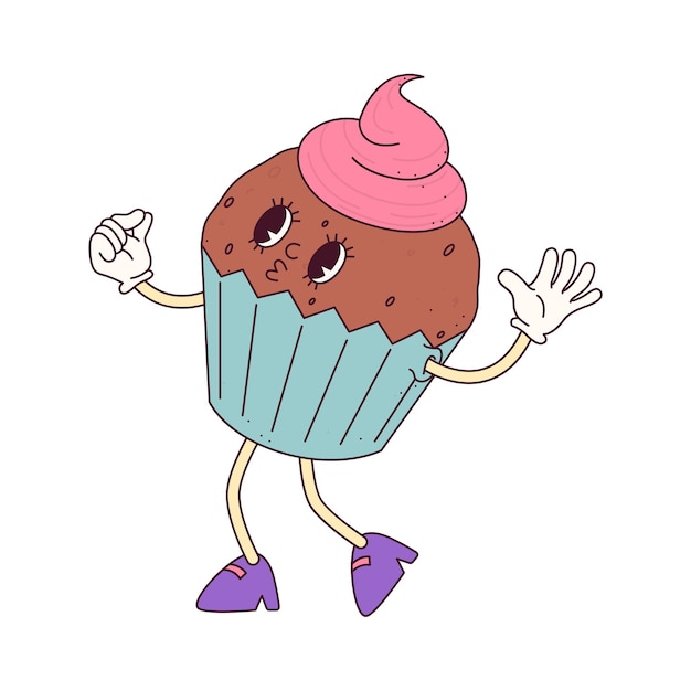 Vector muffin-dansen