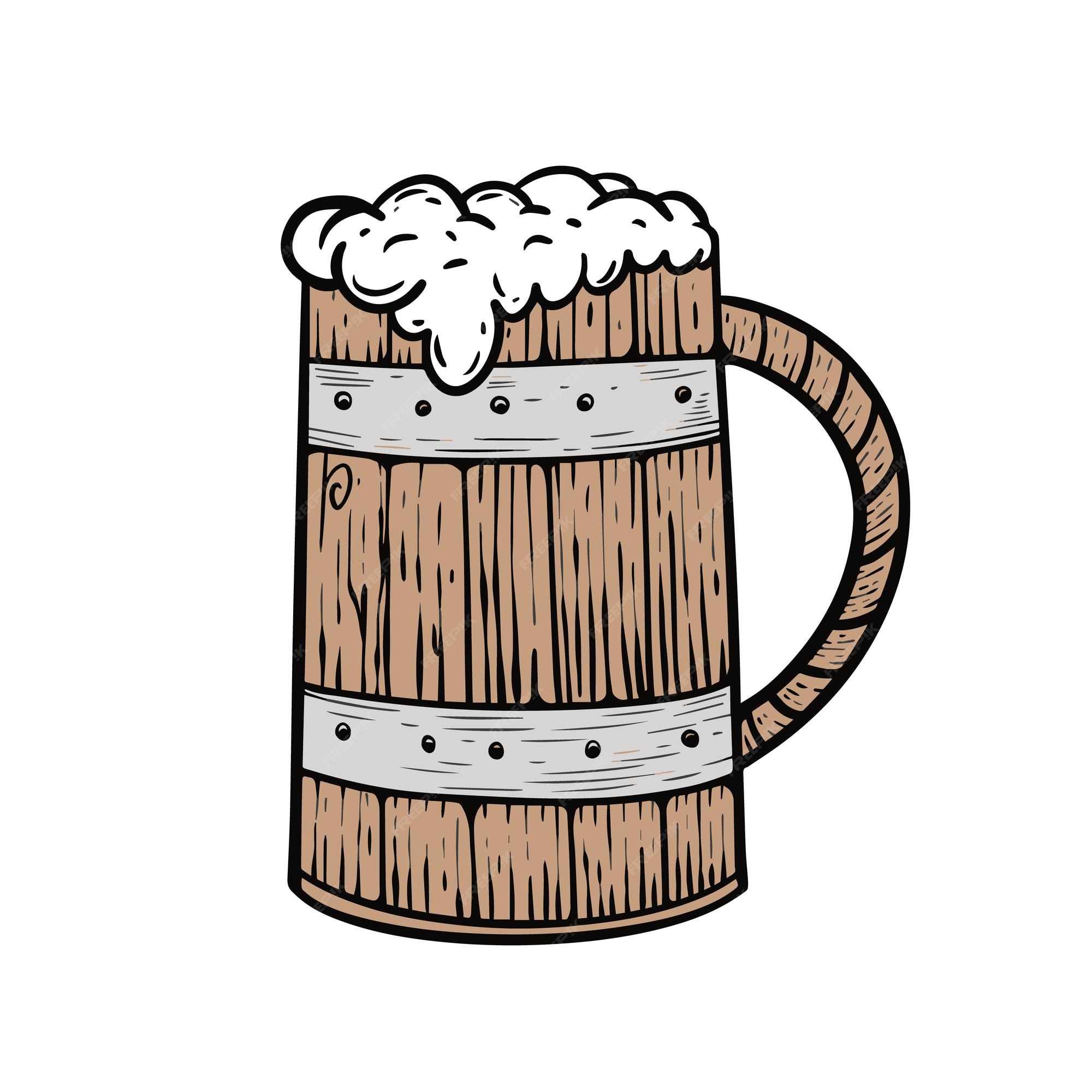 new vs old clipart beer