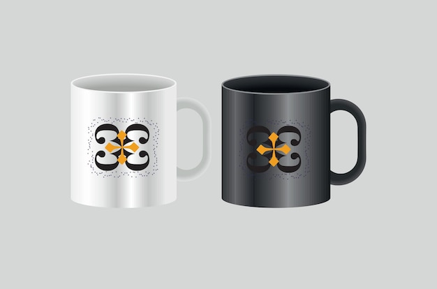 Vector mug design