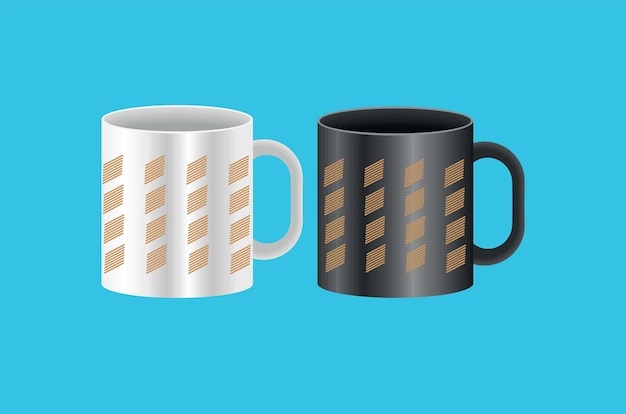 Vector mug design