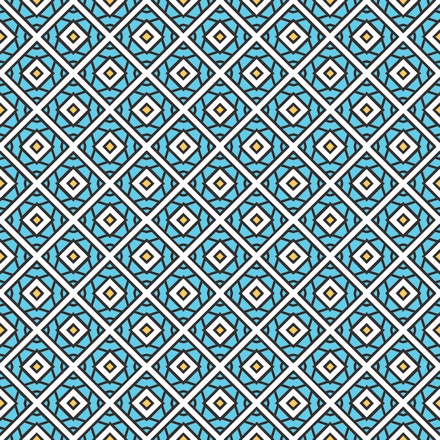 Multi color seamless abstract pattern Background and backdrop Multi Colored Colorful ornamental design Colored mosaic ornaments Vector graphic illustration