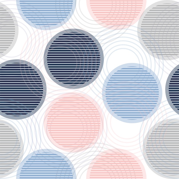 Multi colored circles on a white background