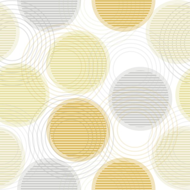 Multi colored circles on a white background