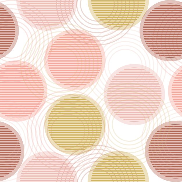 Multi colored circles on a white background