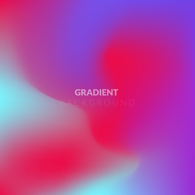 Vector multi coloured gradient abstract background