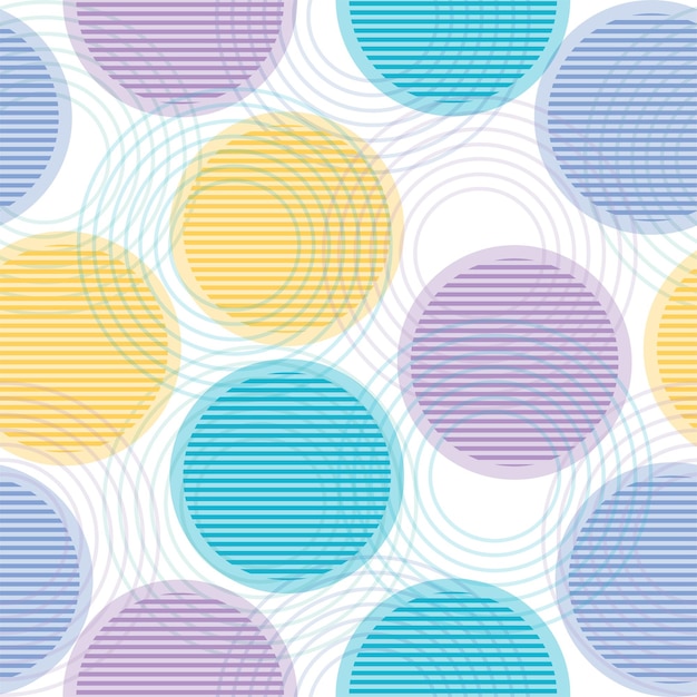 Multi gekleurde cirkels op een witte achtergrond