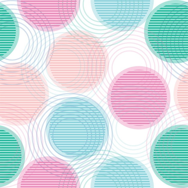 Multi gekleurde cirkels op een witte achtergrond