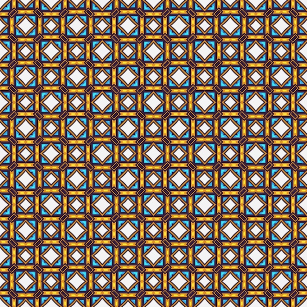 Multi kleur naadloze patroon textuur en sjabloon Veelkleurig Kleurrijk sier grafisch ontwerp Gekleurde mozaïek ornamenten Vector illustratie