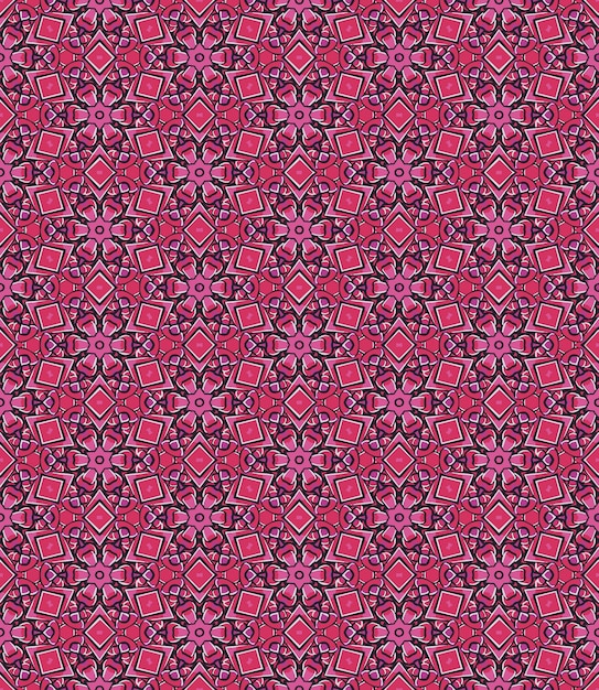 Multi-kleurige naadloze abstracte patroon Achtergrond en achtergrond Multi-kleurige kleurrijke ornamentele ontwerp Kleurige mozaïek ornamenten Vector grafische illustratie EPS10