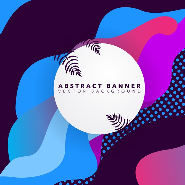 Vector multicolor abstract background