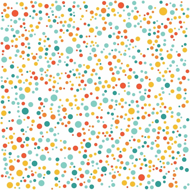 Multicolor dots pattern pastel color background