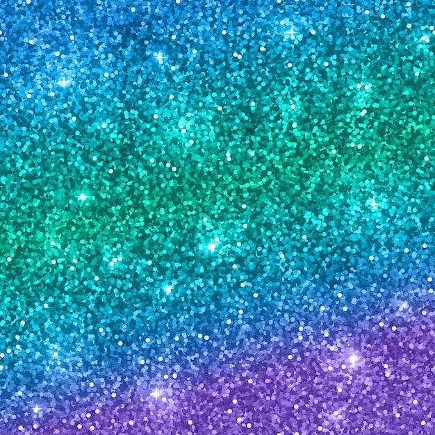 Vector multicolor glitter background, blue green violet. vector