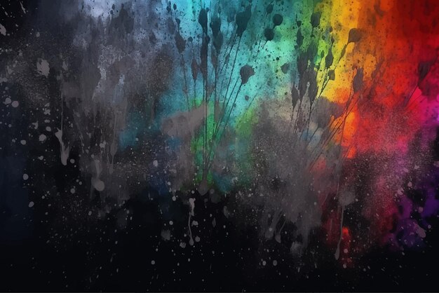 Vector multicolored abstract dirty grunge background