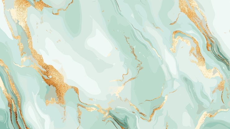Vector multicolored abstracte marmer en goud textuur achtergrond sjabloon voor uitnodigingskaart verpakking behang