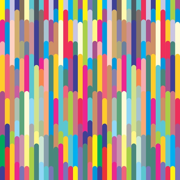 Multicolored background geometric shapes textured patterns Vector