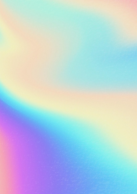 Multicolored bright background with iridescent tints of color Holographic effect color gradient