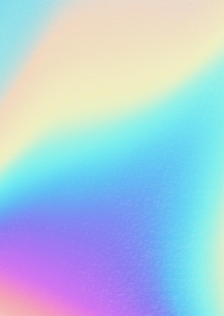 Multicolored bright background with iridescent tints of color Holographic effect color gradient