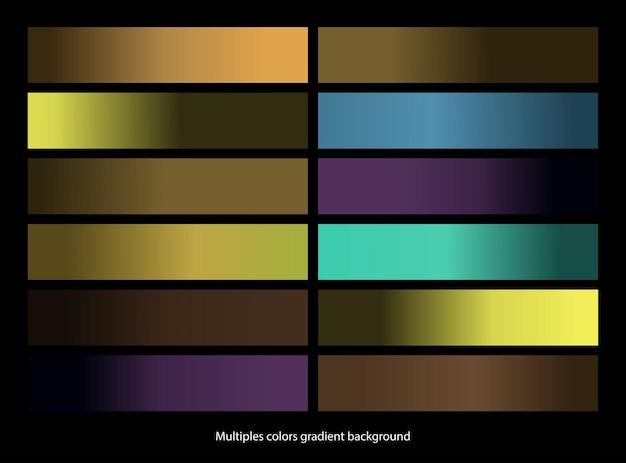 Multiples colors gradient background