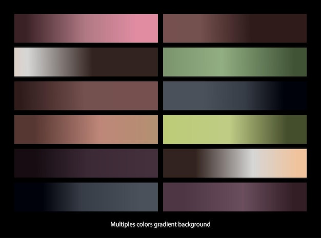 Multiples colors gradient background