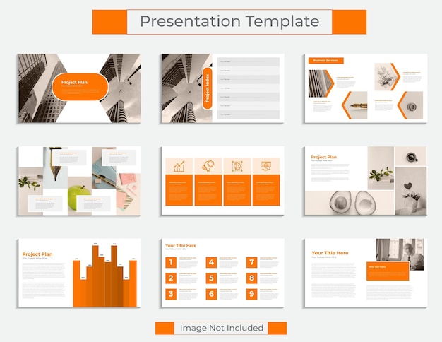 Modello di presentazione aziendale multiuso diapositiva power point pagina di destinazione keynote