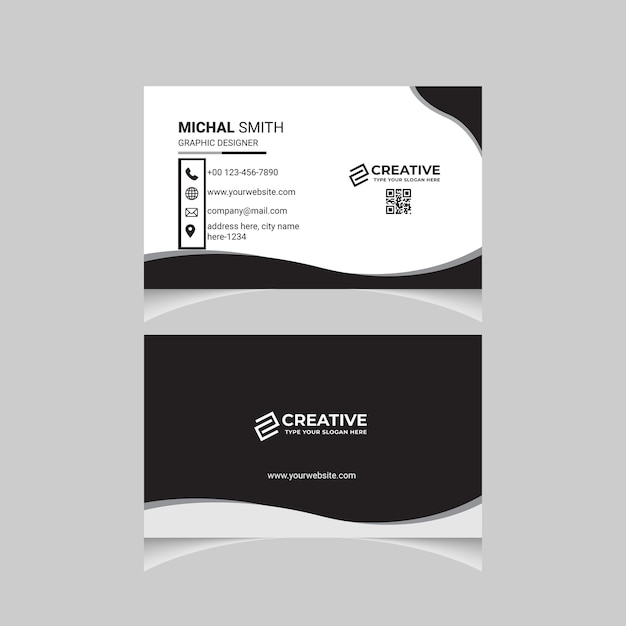 Multipurpose corporate Business card template stationary   clean and modern Business card.