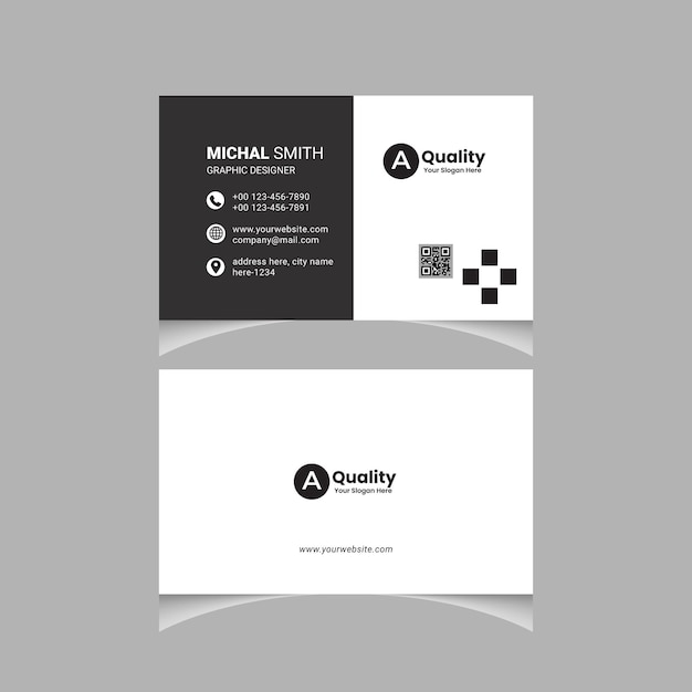 Multipurpose corporate Business card template stationary   clean and modern Business card.