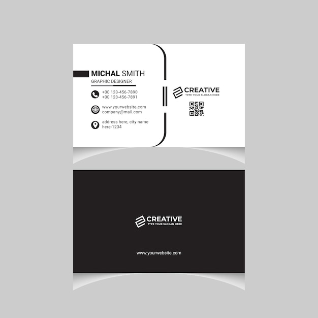 Multipurpose corporate Business card template stationary   clean and modern Business card.