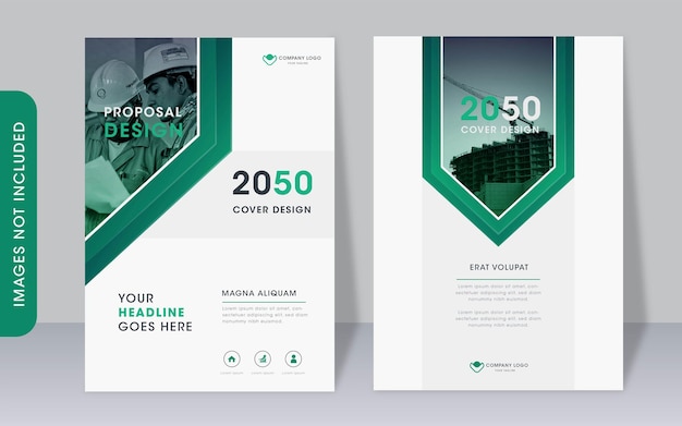 Vector multipurpose corporate modern book cover template