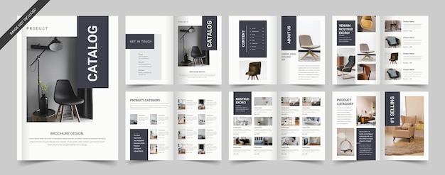 Multipurpose product catalog design magazine design