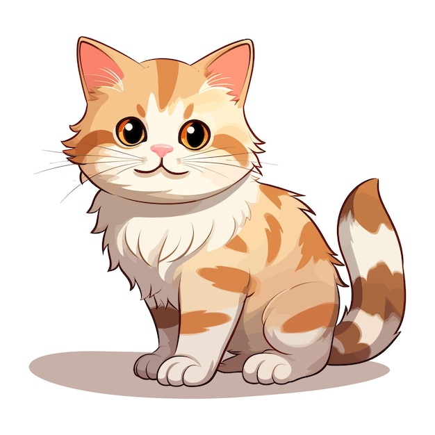 Vector munchkin cat artwork