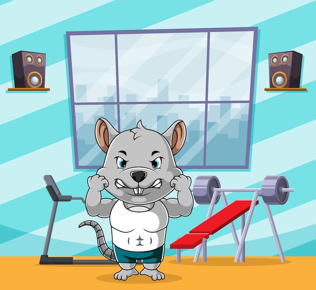 Gym Rat Stock Illustrations – 121 Gym Rat Stock Illustrations, Vectors &  Clipart - Dreamstime